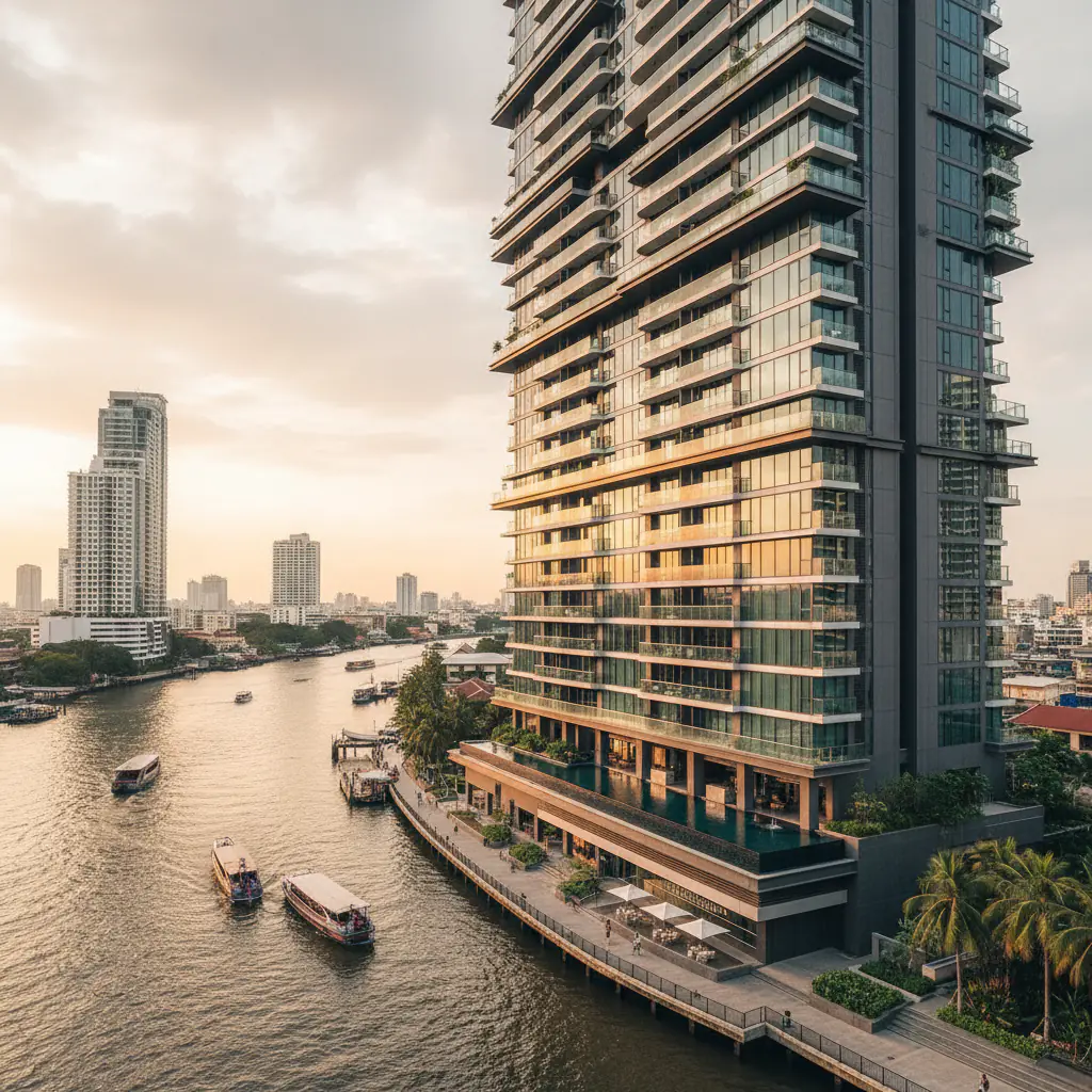 Chao Phraya Panorama: Luxury Riverside Condo
