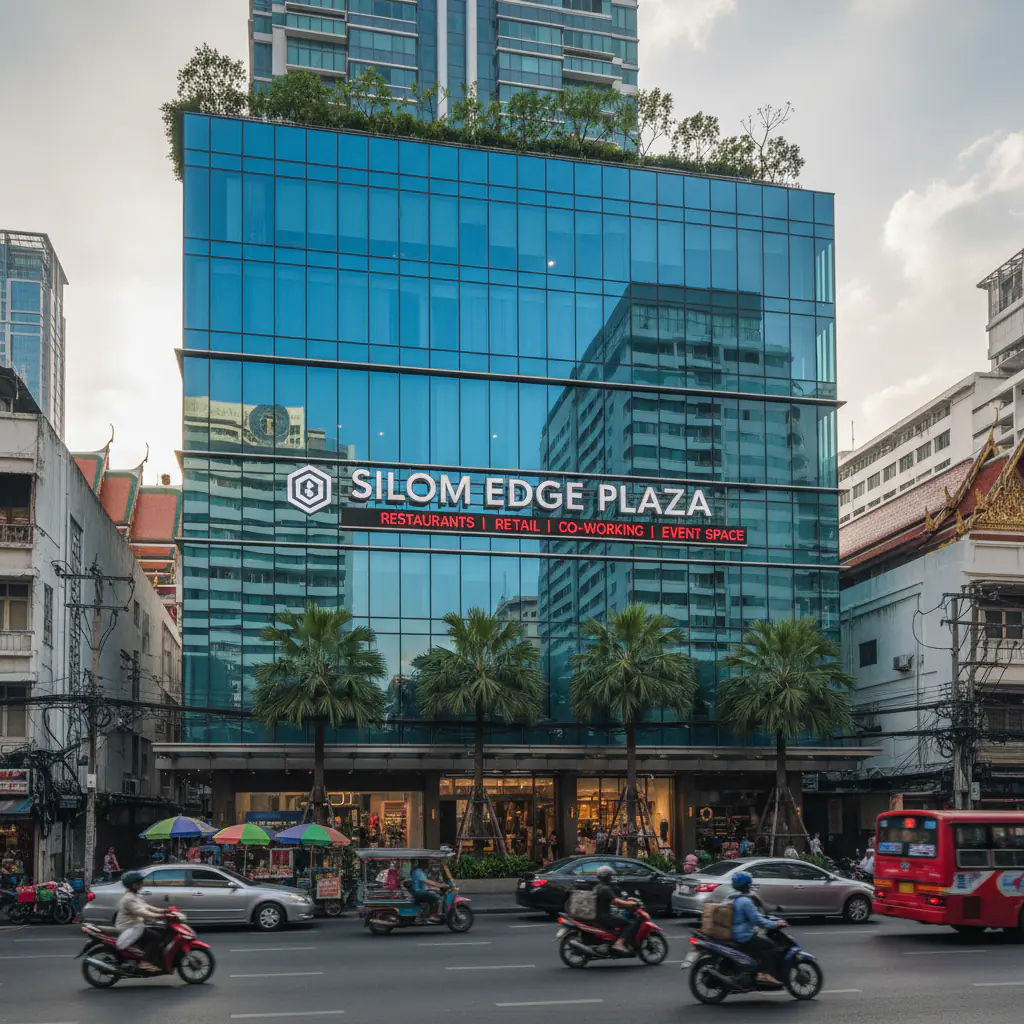 Silom CBD Retail & Office Building with High Foot Traffic