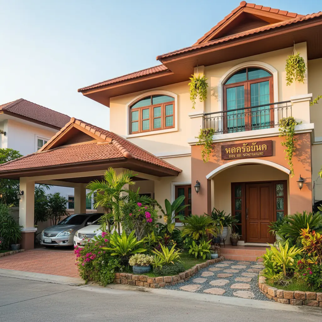 Spacious Suburban Family Home in Serene Nonthaburi