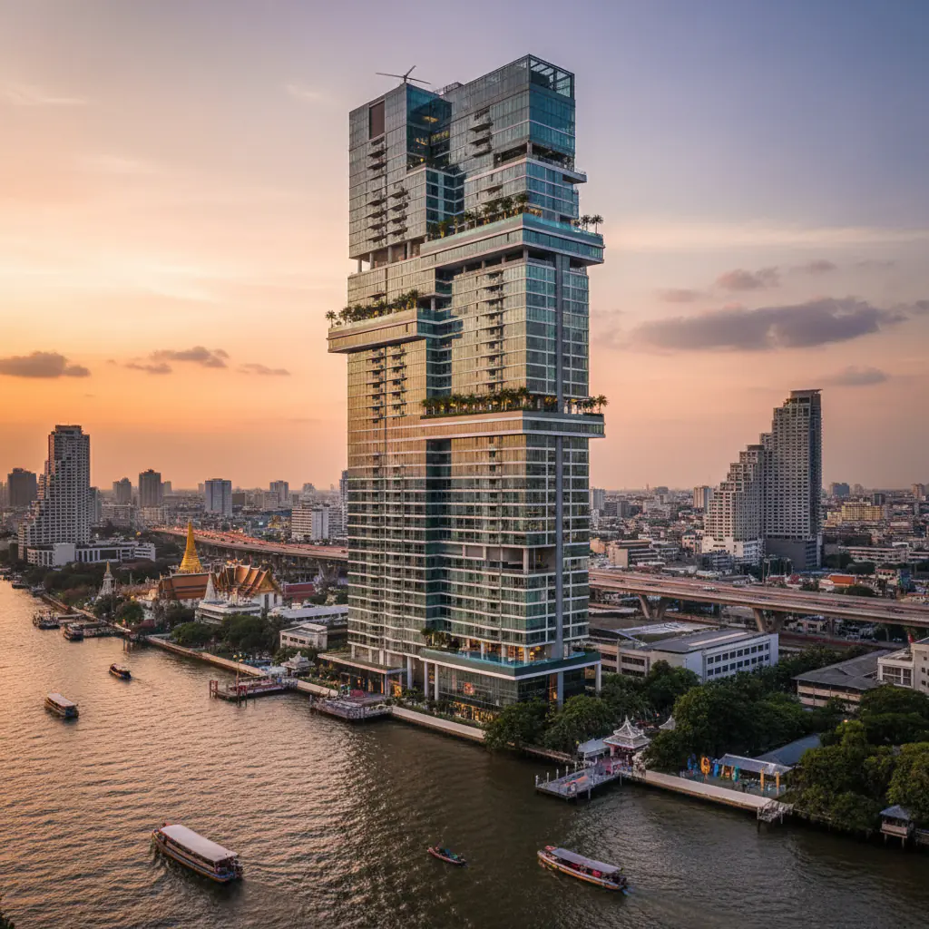 Chao Phraya Grand Penthouse, Riverside