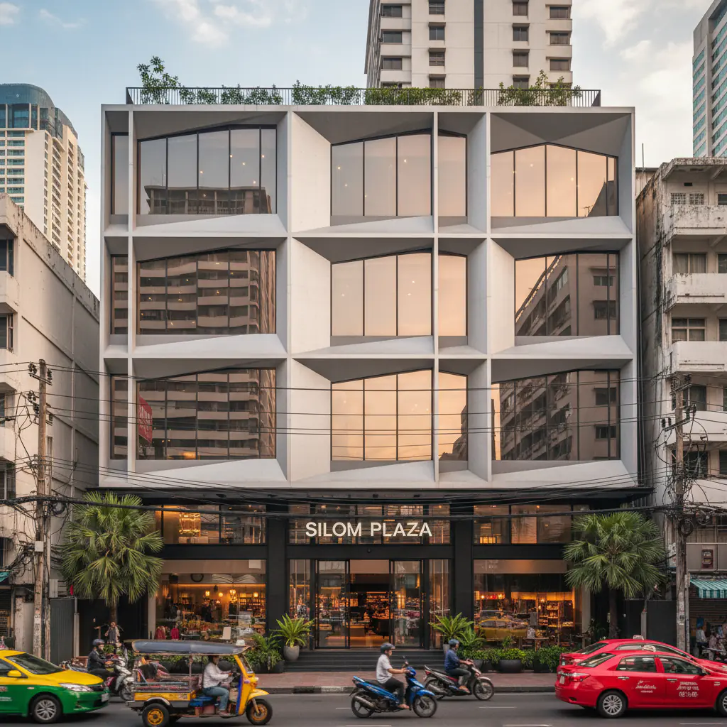 Strategic Commercial Hub: Silom Business Frontage