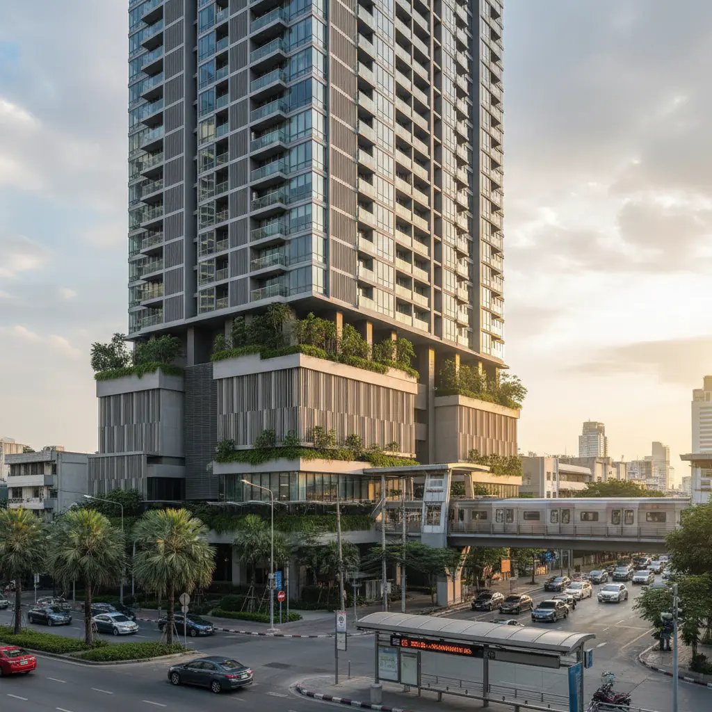 Urban Elegance: 1-Bedroom Condo near Asok BTS