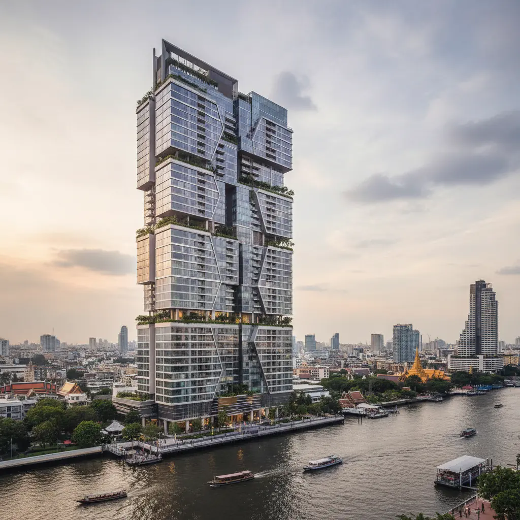 High-Floor Haven: 3-Bedroom Condo with River Views