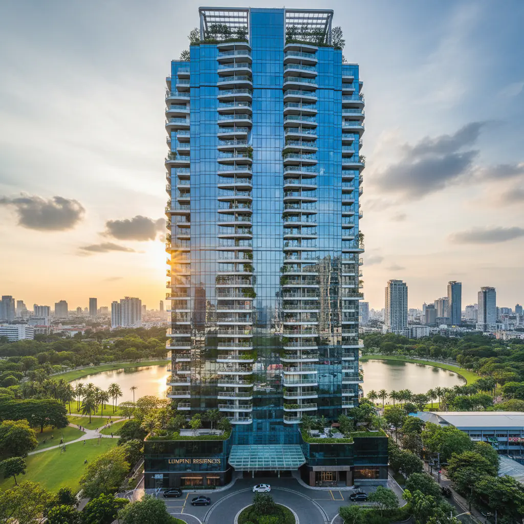 Panoramic Park Views from Exclusive Lumphini Residence