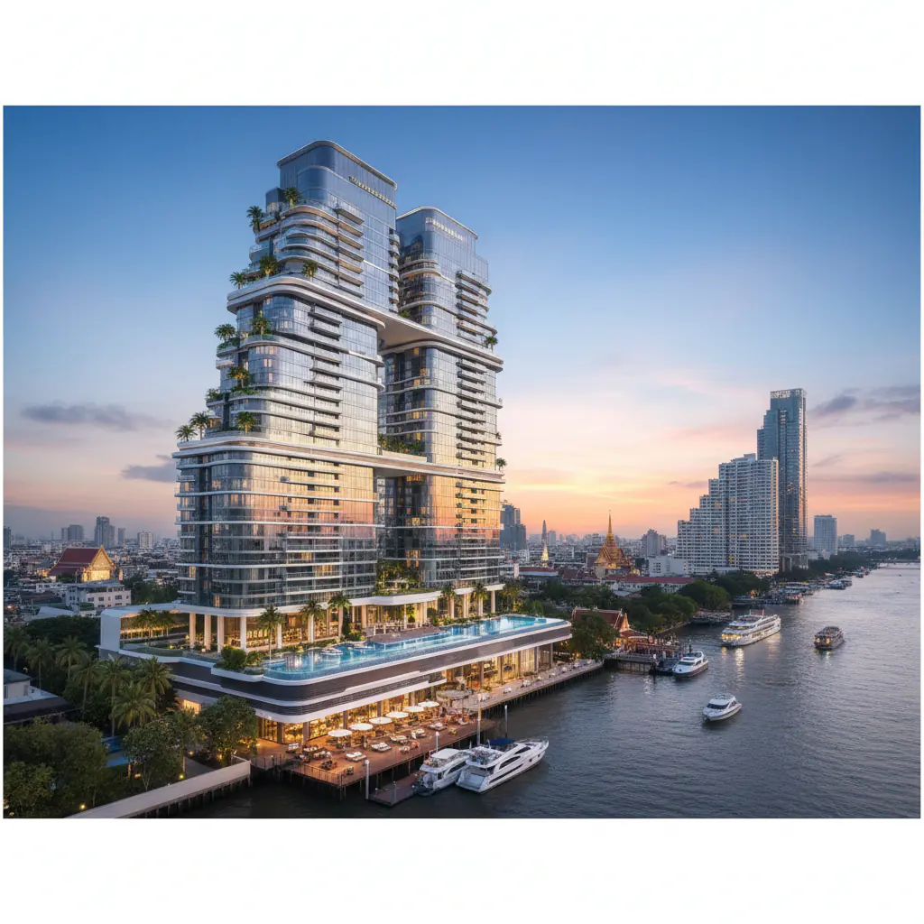 The Chao Phraya Vista Penthouse: Riverfront Grandeur