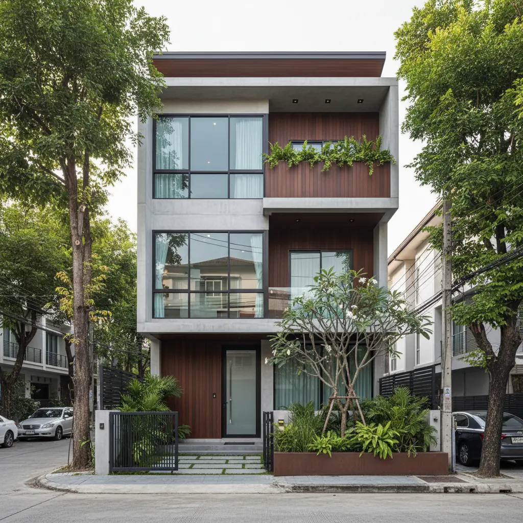 Thonglor Urban Retreat: Modern Townhouse Living