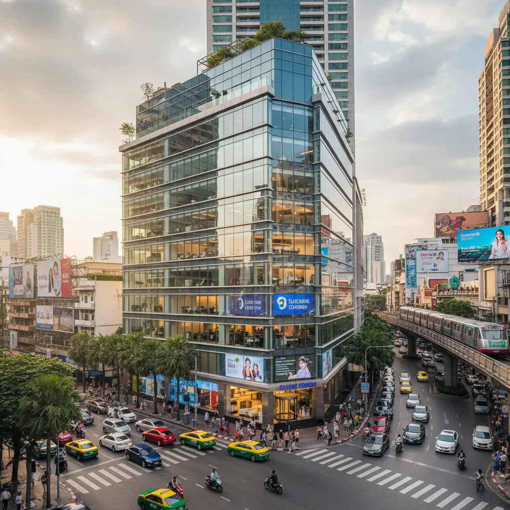 Prime Silom Corner Commercial Building