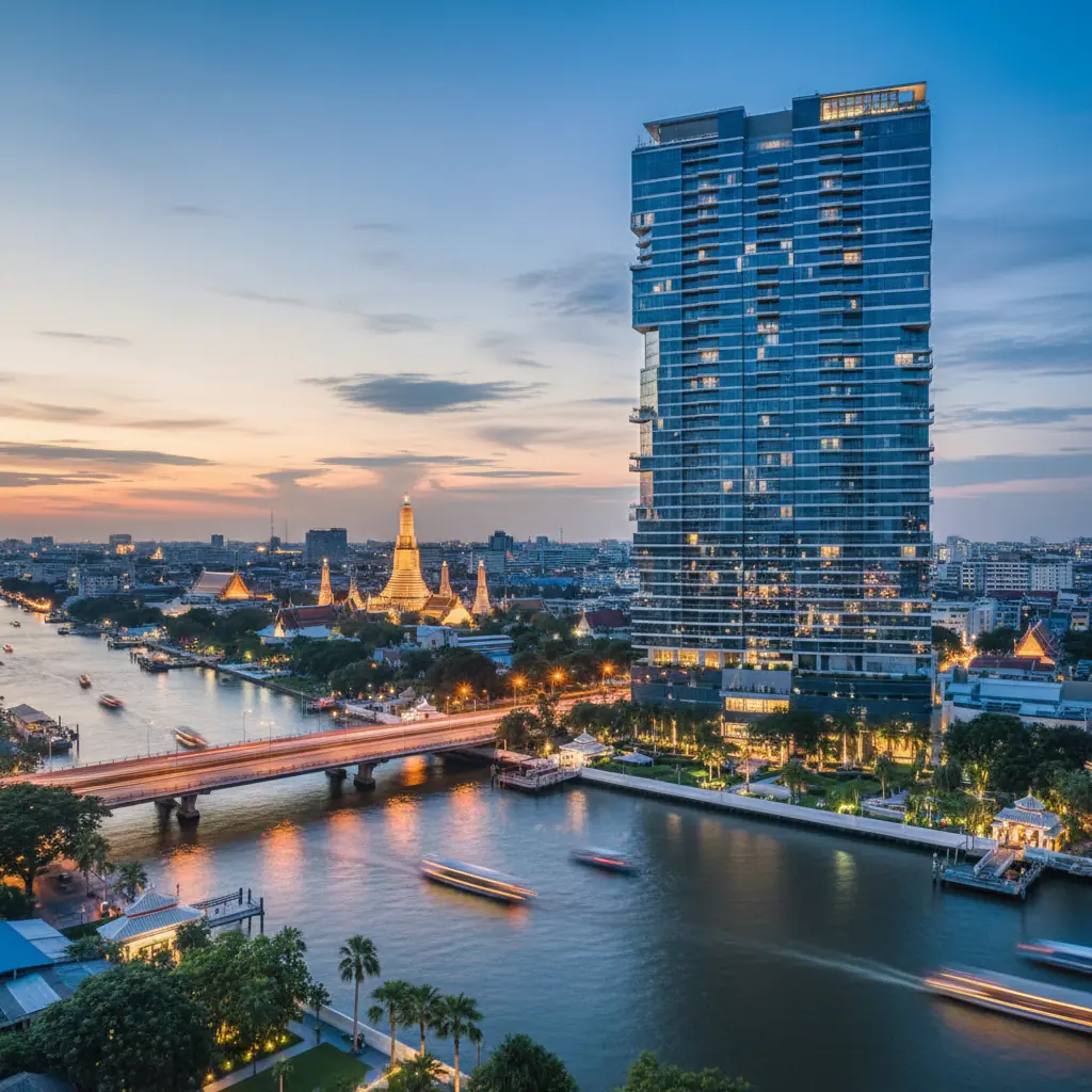 Riverside Grandeur: 1-Bedroom Condo with River Views