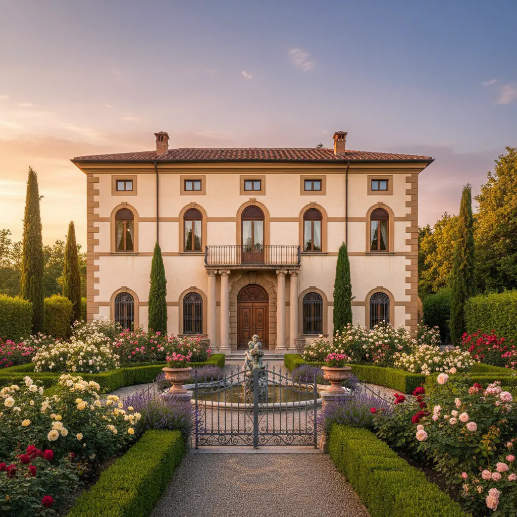 Serene Family Villa with Lush Garden